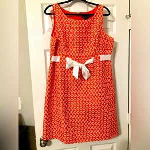 Jessica Howard orange print dress